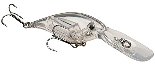 Strike King HCLS3W-U Walleye Elite Lucky Shad Lure, 3-Inch, Nude