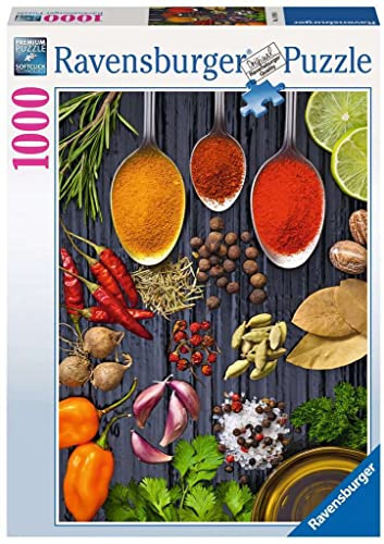 Ravensburger Puzzle 19794 - Allerlei Gewürze - 1000 Teile Puzzle für Erwachsene und Kinder ab 14 Jahren, Puzzle im Panorama-Format