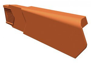 Manthorpe Building Products Dry Verge Unit Left Hand Terracotta
