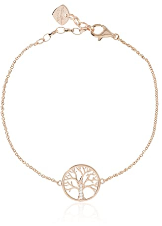 Thomas Sabo Armband Tree of Love rosé vergoldetes Silber A1828-416-14-L19V