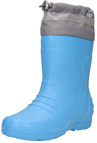 FUZZIO Stivali WinterKala Bambino e Bambina Unisex in Gomma Eva (Blu, 20/21 EU)