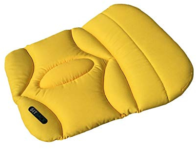 Sitback Basic Slim Keilkissen Stuhlkissen Autositzkissen Universal (löwenzahn gelb)