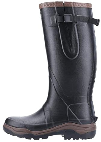 Cotswold - Herren/Damen Unisex Gummistiefel Compass, Gummi (45,5 EU) (Schwarz)