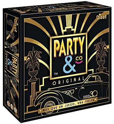 Diset - Party & Co Original zum 30. Jubiläum, Multitest-Brettspiel ab 14 Jahren