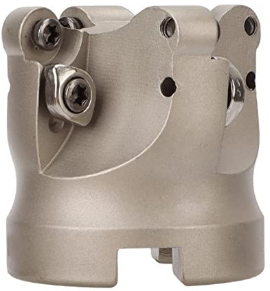 Fraise à visage à tête de fraisage, fraiseuse de 4 flux 40cr CNC forte rigidité outils de fraisage tour travail des métaux porte-outils accessoires pour le travail des métaux