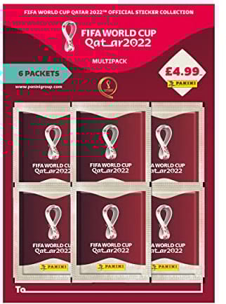 Panini Collection d'autocollants FIFA World Cup 2022