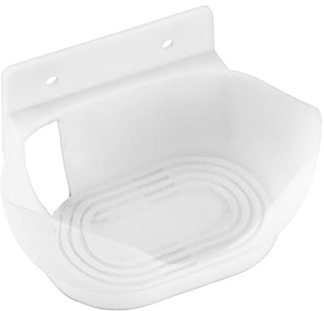 Support d'étagère Mural Portable pour Google Nest Audio Chambre à Coucher, Noir (Blanc)