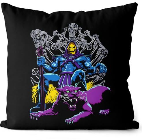 style3 Evil Panthor Kissen mit Füllung 40cm Baumwolle he Master Universe man Anime
