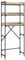 vidaXL 3-Tier Washing Machine Shelf in Sonoma Oak - Compact, Adjustable, Easy-to-Clean Bathroom and Laundry Room Storage Solution