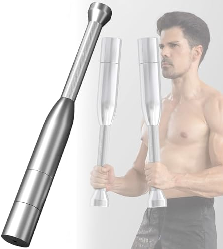 Steel Mace Exercise Club, Verstellbare Indische Trainingsschläger, Robuster Baseballschläger Für Krafttraining, Macebell, Rehabilitation Verbessert Den Griff, Aerobic-Fitness Für Zu Hause