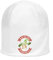 Atspauda In My Defence The Moon was Full Cute Witch Art Unisex dünne Baumwolle dehnbar weiß Slouch Beanie weiß, weiß, Einheitsgröße
