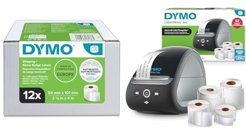 DYMO Original LabelWriter Versandetiketten/-Namensschilder (Groß) & LabelWriter 550-Etikettendrucker & Etiketten