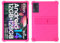 Funda para Blackview Tab 90 WiFi - Cubierta Protectora a Prueba de choques Suaves para niños de Peso liviano Silicona Case Cover para Blackview Tab 90 WiFi 11 (Rosa)