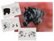 AS-390 Pferd Step by Step Schablone für Acryl, Airbrush, Spray, Lacke und Wandfarbe Größe XL