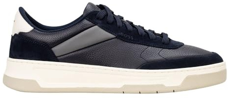Boss Herren - Sneaker Baltimore_Tenn in blau Glattleder