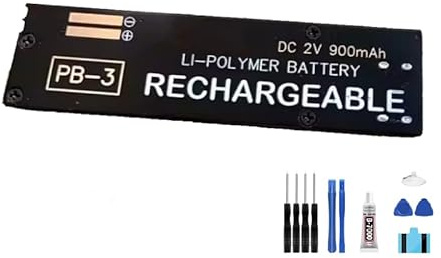 Generic Akku PB-3 PB-4 900mAh 2V kompatibel für PB3 PB4 PB-4S jx729 jx629 jx202 jx303 jx505 px370 jx609 p50 jx303 jx2000 px30 Walk. Mann Batterie