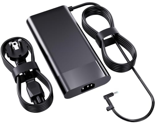 200W Chargeur pour HP Omen Gaming 15 17 Victus Gaming 15 16 Pavilion 15 17 | HP ZBook 17 G5 Série Fury 16 G11 17 G7 G8 Create Studio Envy 15 2020 TPN-DA10 L00818-850 L00895-003 Alimentation