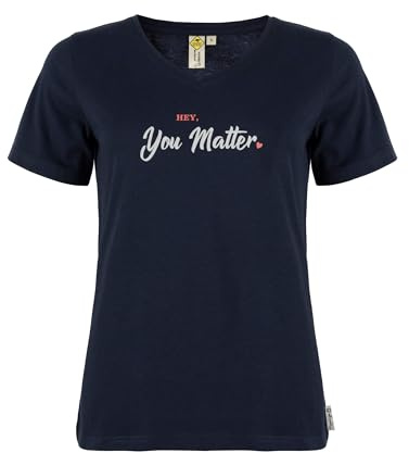 ROADSIGN australia Damen T-Shirt Print-Shirt aus 100% Baumwolle, bequemer Schnitt für Alltag