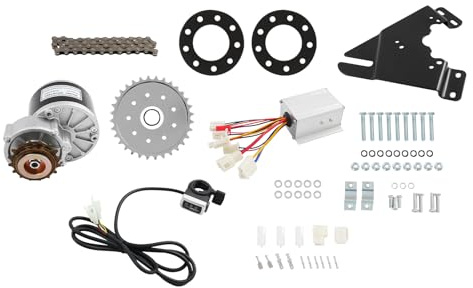 Eieblek Elektro Fahrrad Motor Umbausatz, 250W 24V Elektrofahrrad Umrüstsatz, 3300rpm Elektro Conversion Twist Kit Fahrrad Motor Ebike Nachrüstsatz für Die Meisten Fahrradräder