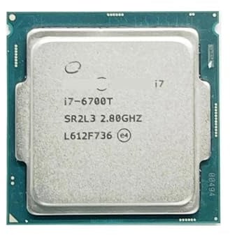 Processeur I7 6700T 2,8 GHz Quad-Core 8 Threads 35 W LGA 1151 Processeur d'ordinateur de Bureau