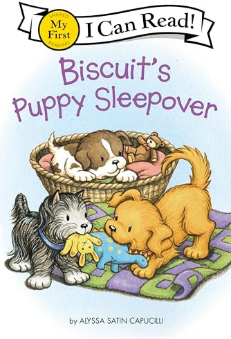 Biscuit's Puppy Sleepover: A Playful Story About Dogs and Friendship for Kids (Ages 4-8) (My First I Can Read)