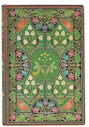 Paperblanks Blühende Poesie - Notizbuch Mini Flexi Liniert - 176 Seiten: Lined Mini (Poetry in Bloom)