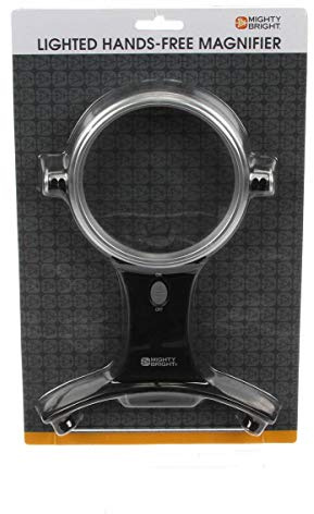 Mighty Bright 6510 4-Inch Stylist Hands Free Lighted Magnifier