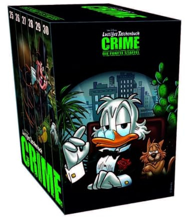 Lustiges Taschenbuch Crime Box - Die fünfte Staffel: Band 25 - 30