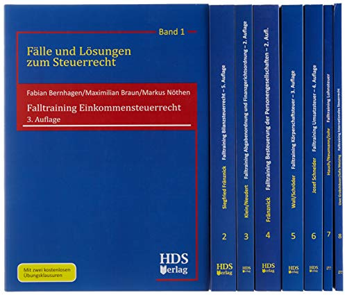 Paket Falltraining 2021: Fälle und Lösungen zum Steuerrecht