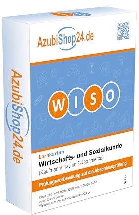 Lernkarten Wirtschafts- und Sozialkunde Kaufmann im E-Commerce Prüfungsvorbereitung Wiso Prüfung