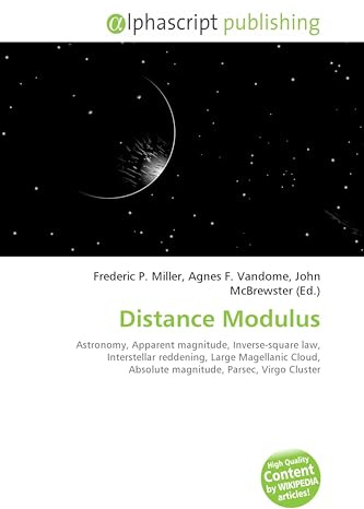Distance Modulus: Astronomy, Apparent magnitude, Inverse-square law, Interstellar reddening, Large Magellanic Cloud, Absolute magnitude, Parsec, Virgo Cluster