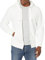 Amazon Essentials Felpa con Cappuccio e Cerniera Integrale in Pile (Disponibile nelle Taglie Big & Tall) Uomo, Bianco Brillante, S