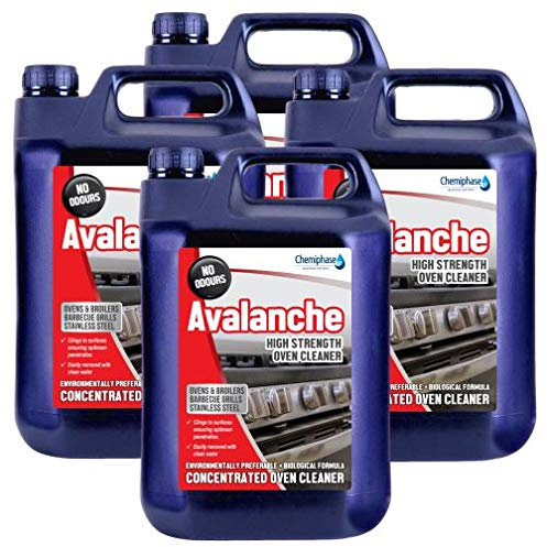 Avalanche - Industrial Gel Oven Cleaner 4 x 5 Litres