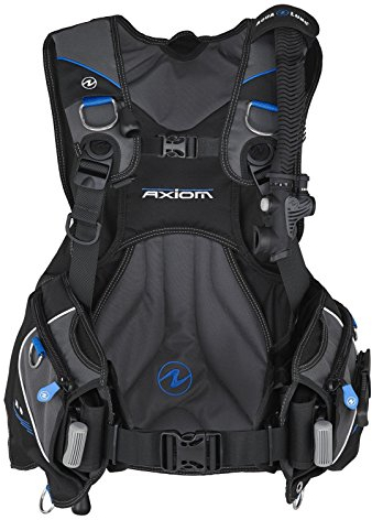 Abenteuertauchen Aqualung Axiom Tarierjacket BLAU, Größe:M