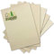 50x ÖKO Briefpapier aus Graspapier DIN A4 - Recycling Papier 160 g/m² - Umwelt Bastelpapier für Einladungen oder Menükarte - Glüxx Agent