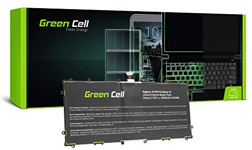 Green Cell (3.7V 30Wh 8000mAh) SP3496A8H SP3496A8H(1S2P) Akku für Samsung Google Nexus 10 N10 GT-P8110 HA32ARB Tablet