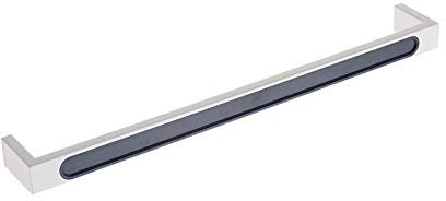 Ibergrif M34200W Barra, Toallero de Lavabo, 60 cm, Accesorios de Baño, Acero, Blanco