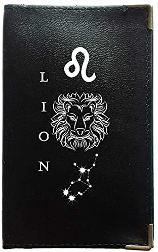 Syl'la Porte-Carte Grise Simili Cuir Zodiaque, Noir, Multi-Card Holder, Unisex-Adulte