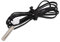 B3950 NTC Thermoelement, 10k Edelstahl Temperatursensor Sonde Hochgenaue Temperaturprüfung Thermosensor(2M)