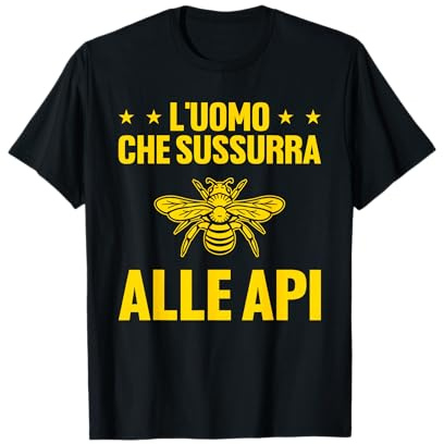 Apiario Apiarista L'uomo Che Sussurra Alle Api Apicoltore Maglietta