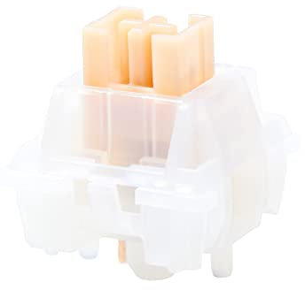 KPREPUBLIC OTM Outemu Schalter für mechanische Tastatur, leise, lineare taktile, Ozeanrot, Zitrone, Lila, Rosa, Jade, Limette, Pfirsich, Silber, Panda, Rot, leise, gelbe Jade (OTM Silent Yellow Jade