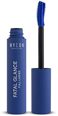 WYCON cosmetics MASCARA FATAL GLANCE BLUE - Mascara Occhi Blu effetto Spessore e Volume, protegge e rivitalizza le ciglia, 1.0 unità