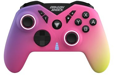 DragonShock - NEBULA PRO - Manette sans fil Pro Candy pour Nintendo Switch, Switch Lite, Switch OLED, PS3, PC et Android