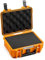 B&W International Transportkoffer Outdoor 500 (PP.23) Orange – mit Würfelschaum – Wasserdicht (IP67), staubdicht, schlagfest & extrem robust