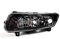 HZ-DESIGN Nebelscheinwerfer mit Tagfahrlicht und Kurvenlicht NSW in Schwarz Links kompatibel mit Polo 6R GTI