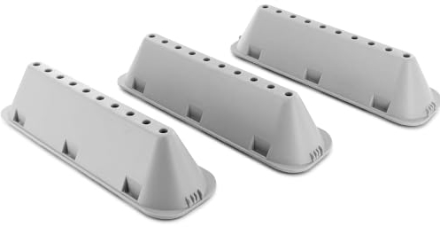 CABLEPELADO Bateaguas Lavadora, aleta de tambor, Agitador de Tambor, aleta de arrastre para tambor de lavadora, Compatible con Ariston Hotpoint, Código original C00065463, 3 unidades