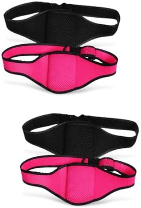 COSMEVIVI 4pcs Mic Carrier Waist Bags for Fitness Lightweight Neoprene Microphone Belt Holders for Running Yoga and Everyday Use