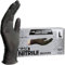PROMART Disposable Nitrile Gloves Black, Chemical Resistant, Powder-Free, Latex-Free, Non-Sterile, Food Safe, Black,100-Count (500, LARGE)