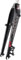 BSFHQS VTT Fourche Rigide avec Frein À Disque/V 26 27,5 Fourche De Vélo Universelle en Alliage D'aluminium 1-1/8 Fourche Avant De Vélo À Tube Droit 9x100mm Dégagement Rapide(Gray Red,26in)