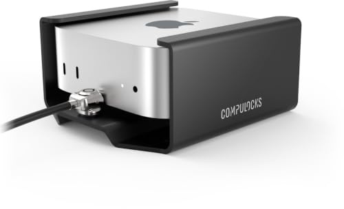 compulocks Mac mini Sicherheitshalterung - Sichere Halterung mit Schlüssel-Kabelschloss für Mac mini M4 2024
